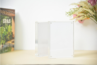 Bingkai Lukisan Akrilik Transparan dengan Sudut Bulat dan Persegi untuk Pajangan Foto di Rumah untuk Dekorasi Rumah
