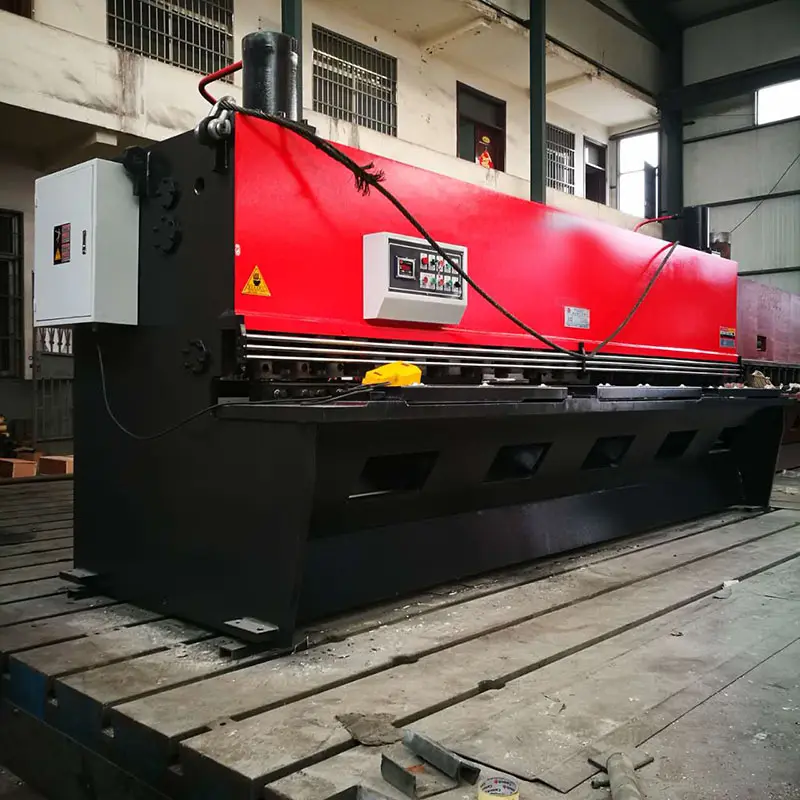 6*3200 hydraulic steel guillotine shearing machine  