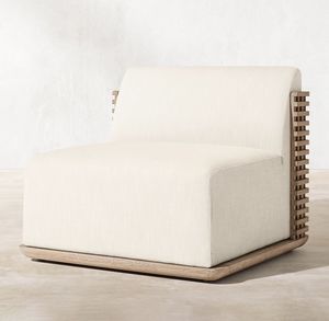 Muebles de Exterior para Balcón de Hotel y Villa, Juego de Sofás de Madera de Teca Modernos para Patio, Personalizados al por Mayor - Product Image 6