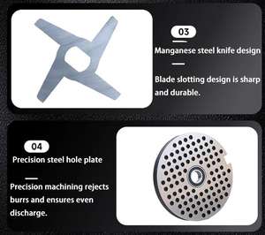 Barato al por mayor comercial a gran escala <span class=keywords><strong>de</strong></span> alimentación <span class=keywords><strong>de</strong></span> perros <span class=keywords><strong>picadora</strong></span> <span class=keywords><strong>de</strong></span> pollo marcos congelados pescado ganado carne <span class=keywords><strong>de</strong></span> oveja <span class=keywords><strong>picadora</strong></span> - Product Image 2