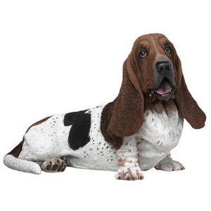 Figurines de chien <span class=keywords><strong>Basset</strong></span> <span class=keywords><strong>Hound</strong></span> en résine, vente en gros de figurines d'animaux - Product Image 1