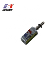 Électroaimant personnalisable DC 24V de petite taille, solénoïde à pousser/tirer pour machine textile