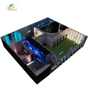 Skyfun 2024 New Flying Cinema Multiplex Theater With 8-12 Players China Factory