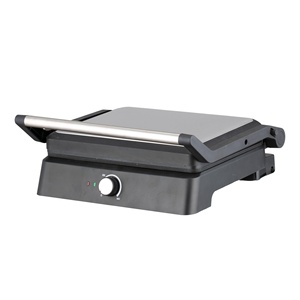 Grille-pain électrique <span class=keywords><strong>professionnel</strong></span> RSC sans fumée pour la maison, presse à sandwich, presse à panini, machine à griller doublement côtelée - Product Image 5