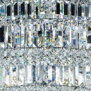 Lustre moderne en cristal <span class=keywords><strong>TYSON</strong></span> Gold pour salon, luminaire suspendu de luxe - Product Image 3