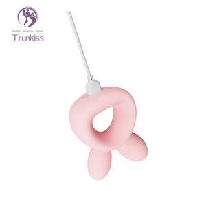 Vibrator Cincin Kelinci Terlaris Mainan Seks Dewasa Pengisian Daya Magnetik Stimulasi Pijat untuk Klitoris dan Puting Vibrator Wanita - Product Image 3