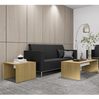 Table basse carrée moderne éco-responsable de qualité Greatway pour salon commercial