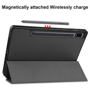 Para <span class=keywords><strong>Samsung</strong></span> <span class=keywords><strong>Galaxy</strong></span> <span class=keywords><strong>Tab</strong></span> S10 <span class=keywords><strong>Lite</strong></span> S10 FE S9 FE SM-X510 11 pulgadas Magic Tri-fold PU Funda de cuero con ranura para bolígrafo - Product Image 6