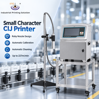 Machine de codage CIJ PRIMA-B600 PLUS T avec intégration RS232, impression de 1 à 5 lignes, prise en charge des codes-barres, QR et logos