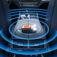 X-Pest 2024 produit amélioré répulsif de voiture avec flash de lumière blanche et bleue dissuader la souris/souris/chat/martre/rat répulsif de voiture à ultrasons