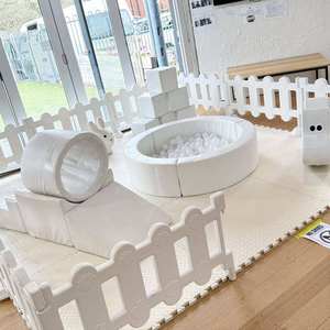 Tùy Chỉnh Thương Mại Toddler Trắng Mềm Chơi Bóng Hồ Bơi Đồ Chơi Đặt Cho Thuê Sân Chơi Trong Nhà Trẻ Em Bên Mềm Chơi Thiết Bị - Product Image 3