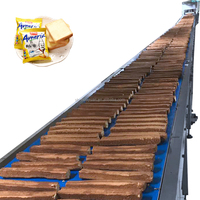 Machine de fabrication de barres de gâteau, ligne de Production de gâteau Rusk