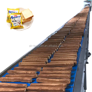 HYDG-800 1 T/H automática completa de pastel seco Rusk rebanada de pastel de línea de producción de máquina de fabricación de precio - Product Image 1