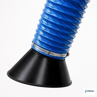Extracteur de fumées de soudage mobile industriel haute efficacité, purificateur de fumée de soudure portable, unité de collecte de poussière à double bras