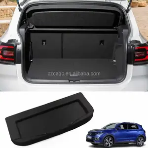 Car Suv Parcel Shelf cubierta de carga trasera de <span class=keywords><strong>maletero</strong></span> no retráctil para <span class=keywords><strong>Volkswagen</strong></span> <span class=keywords><strong>t</strong></span>-<span class=keywords><strong>cross</strong></span> bandeja cubierta de carga Panel trasero equipaje - Product Image 2