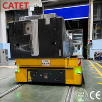 Carro Eléctrico de Riel para Carga Pesada de 5 Toneladas, Equipo de Manipulación con Tracción sobre Rieles para Transporte de Componentes Industriales