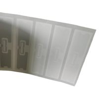 Étiquettes UHF avec puce U8, 100 * 30 mm, 860-960 MHz, imprimables avec une imprimante d'étiquettes RFID pour la sécurité des portails, des aéroports et des bagages