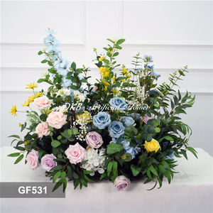 Wholesale Realistic Wedding Aisle flower Decoration Colorful Artificial Aisle Flowers Wedding Decorations - Product Image 2