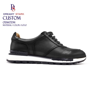 Chaussures de créateur en cuir véritable pour hommes, de haute qualité, décontractées, pour la course, nouvelle collection, pour la mode masculine, baskets, mariage, bureau - Product Image 4