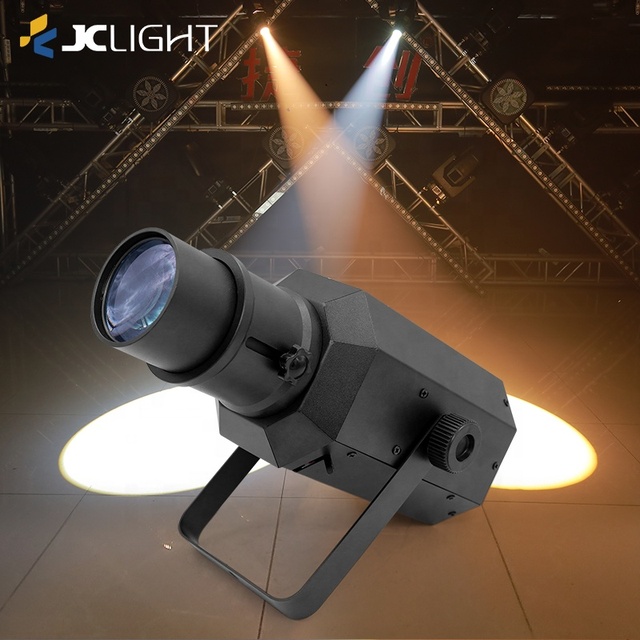 Studio Stage Mini Led 30w Warm/cool White Dmx 512 Zoom Ellipsoidal Leko Profile Spot Light for Theater