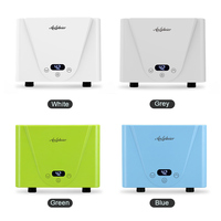 Ducha eléctrica instantánea integrada, termo ELCB de 220v para baño y cocina