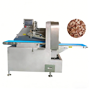 Machine à découper la viande de porc, de chèvre et de poulet, électrique, professionnelle, commerciale, 220V, horizontale, pour restaurant - Product Image 1