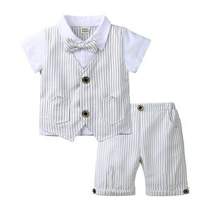 Chemise d'été pour garçons, prix d'usine en gros 2019, achat en ligne, ensemble de vêtements pour enfants et bébés - Product Image 1