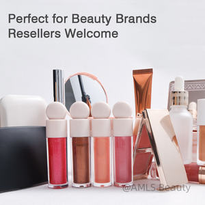 Gloss à lèvres liquide minéral à marque privée, prêt à être expédié, logo personnalisé, vente en gros, 4 couleurs, faible MOQ - Product Image 5