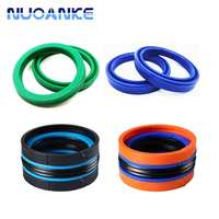 Cylindre hydraulique à double effet compact 5 éléments KDAS/DAS/TPM de fabrication chinoise, joints de piston PU+POM+NBR DAS KDAS