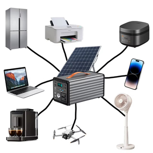 YILIE Estación de Energía Portátil de 500W, Generador Solar de Onda Sinusoidal Pura de 550Wh, Almacenamiento de Energía con Más de <span class=keywords><strong>3000</strong></span> Ciclos, Venta al por Mayor de Fábrica - Product Image 1