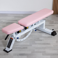 Meilleure vente d'usine : Banc de musculation inclinable et pliable, portable, réglable, sûr et durable, style moderne, pour haltères et exercices