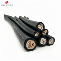 Kabel Karet Fleksibel Berpelindung Konduktor Tembaga MZP 300/500V untuk Bor Listrik Tambang Batubara
