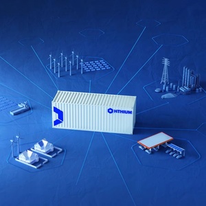 Armoire intégrée de stockage d'énergie au lithium Hithium 125kW/261kWh pour refroidissement industriel, batteries externes et station d'alimentation - Product Image 1