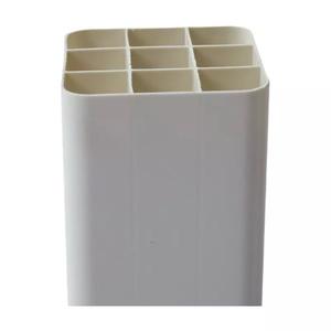 La Chine Fournisseur Fabrication Personnalisé <span class=keywords><strong>Pvc</strong></span> Carré Rectangulaire En Plastique <span class=keywords><strong>Grille</strong></span> <span class=keywords><strong>Tube</strong></span> De Tuyau - Product Image 3