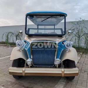 Voiture électrique vintage au design européen classique, durable, pour le transport touristique dans les zones panoramiques - Product Image 4