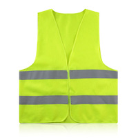 Gilet de sécurité réfléchissant haute visibilité, gilet de travail haute visibilité, gilet de signalisation jaune fluorescent pour la construction