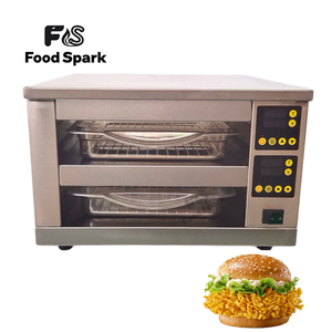 Venta Directa de Fábrica, Calentador Vertical de 2 Niveles para <span class=keywords><strong>Hamburguesas</strong></span> y Empanadas, Vitrina Exhibidora para Comida Rápida, McDonald's, KFC - Product Image 3