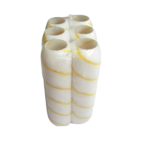 Manchon de rouleau de peinture personnalisable pour le bricolage Tailles et couleurs assorties pour le support OEM du cadre du rouleau