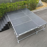 Structure de scène en aluminium pour concerts, éclairage de scène musicale, DJ, structure de scène mobile en aluminium