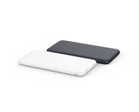 Batterie externe ultra-fine 10000 mAh avec double port USB, chargeur portable, pack de batterie ultra-mince, logo personnalisé