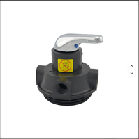 Vanne de contrôle de traitement de l'eau Runxin F56E, vanne manuelle multi-ports pour filtre ou adoucisseur, tête de vanne avec garantie d'un an, 2000 L/heure