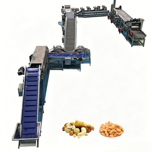 Línea de Producción de Snacks Fritos con Velocidad de Transportador Ajustable para el Procesamiento de Nueces de Anacardo y Pistacho - Product Image 1