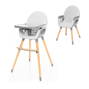 Chaise Haute Bébé Pliable de Qualité Supérieure en Plastique Moderne – Bleu, Rose, Marron – Siège Rehausseur pour Repas et Alimentation - Product Image 2