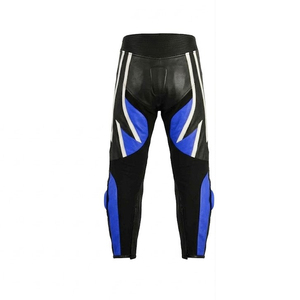 Top Quality Custom Men Motorbike Suit Made of Genuine Leather Hot Selling Summer Motorbike Leather Suit - Product Image 4