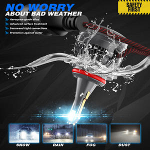 K23 9006 <span class=keywords><strong>2000</strong></span> Lumen Double Tube en Cuivre 70W 9-30v Ampoule de Phare Led avec 360 Degrés pour Éclairage Automatique LED pour Tous les Systèmes de Voiture - Product Image 6
