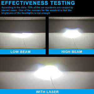 Lente de Proyector Bi-LED Super Power K205, Faros Delanteros LED, IP68 Impermeables, 75W, Lente de Proyector Bi-LED para Accesorios de Automóviles - Product Image 6