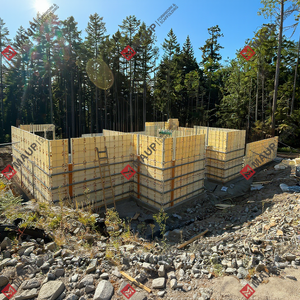 Paneles de Encofrado de Plástico de Alta Resistencia Ecológicos MAUP, Tamaño Ajustable, Diseño Reutilizable para la Construcción de Edificios de Oficinas - Product Image 3