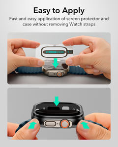 ESR 2-Pack Ultra Armorite Protecteur pour Apple Watch 2/1 (2024/<span class=keywords><strong>2023</strong></span>/2022 49 Mm) Grade Protection Titanium Consumer Electronics - Product Image 6