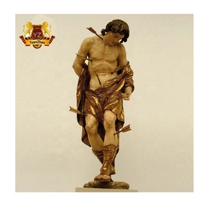 Tượng Điêu Khắc Công Giáo Hình Tượng Điêu Khắc Mất Sáp Đồng Thánh Sebastian Điêu Khắc Để Bán - Product Image 2