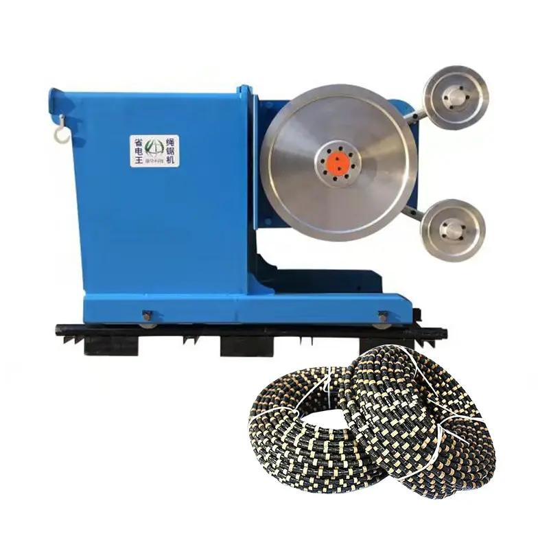 Diamond wire saw Reinforce Concrete wall Groove Cutting Machine Price Portable Hand Electric Concrete wall Block Cutter Saw